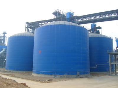 尖山水泥钢板库改造